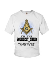 Freemason The Child Rules Youth T-Shirt thumbnail