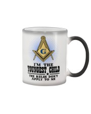 Freemason The Child Rules Color Changing Mug thumbnail