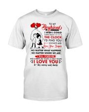 Family Boyfriend Be Yours Clock Moon Classic T-Shirt thumbnail