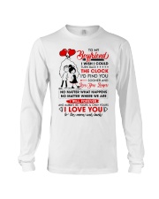 Family Boyfriend Be Yours Clock Moon Long Sleeve Tee thumbnail