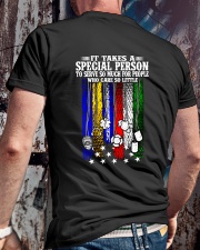 Police Shirt: It Takes A Special Person To Serve Classic T-Shirt lifestyle-mens-crewneck-back-2