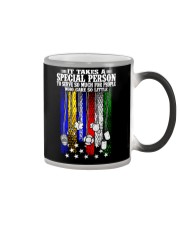 Police Shirt: It Takes A Special Person To Serve Color Changing Mug thumbnail