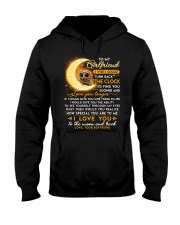 Owl Girlfriend Clock Ability Moon Hooded Sweatshirt thumbnail