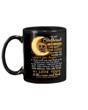 Owl Girlfriend Clock Ability Moon Mug back