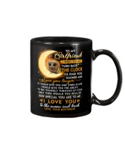Owl Girlfriend Clock Ability Moon Mug front