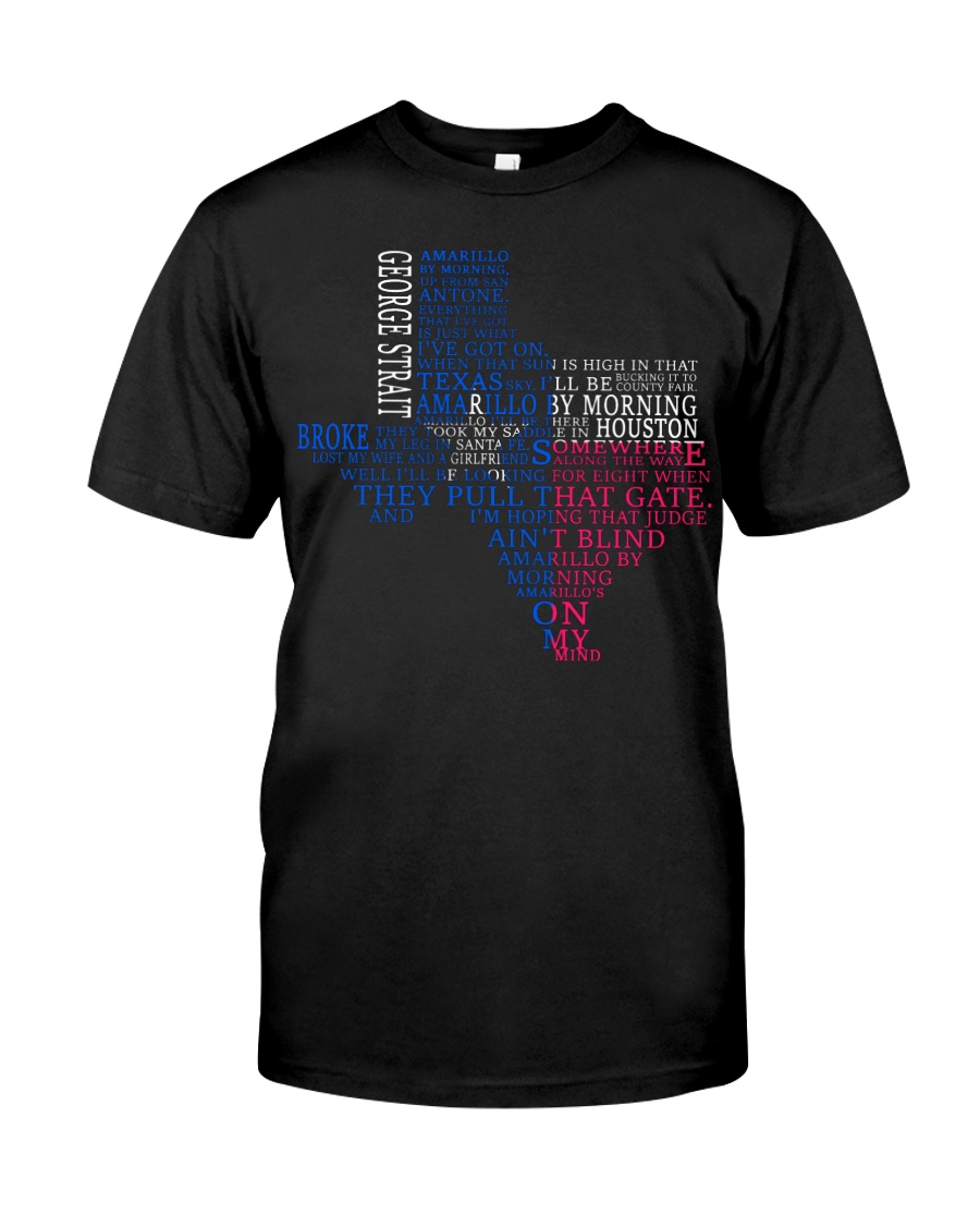 Amarillo By Morning By GS Classic T-Shirt