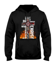 Firefighter Do All Things Through Christ Shirt Hooded Sweatshirt thumbnail