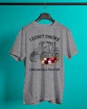 Farmer I'm don't snore Classic T-Shirt lifestyle-mens-crewneck-front-3
