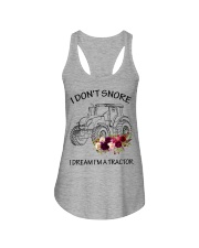 Farmer I'm don't snore Ladies Flowy Tank thumbnail