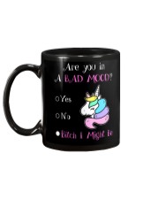 Unicorn Bad Mood Mug back
