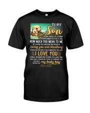 Otter Mom Son Last Breath To Say Love Classic T-Shirt thumbnail