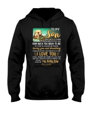 Otter Mom Son Last Breath To Say Love Hooded Sweatshirt thumbnail