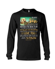 Otter Mom Son Last Breath To Say Love Long Sleeve Tee thumbnail