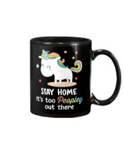 Unicorn Stay Home T-shirt Mug thumbnail