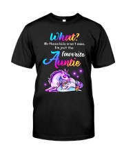 Unicorn Aunt Kids T-shirt Classic T-Shirt thumbnail