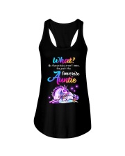 Unicorn Aunt Kids T-shirt Ladies Flowy Tank thumbnail