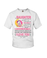 Unicorn Daughter Mom Clock Ability Moon Youth T-Shirt thumbnail