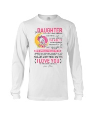 Unicorn Daughter Mom Clock Ability Moon Long Sleeve Tee thumbnail