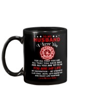 Firefighter You Are My Life Husband Mug back