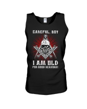 Freemason Careful Boy Unisex Tank thumbnail