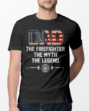 Firefighter Myth Legend Classic T-Shirt lifestyle-mens-crewneck-front-13