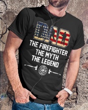 Firefighter Myth Legend Classic T-Shirt lifestyle-mens-crewneck-front-4