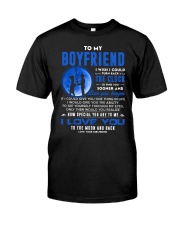 Fishing Boyfriend Clock Ability Moon Classic T-Shirt thumbnail