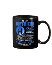 Fishing Boyfriend Clock Ability Moon Mug front