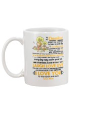 Family Daughter Mom Today Is A Good Day Mug back