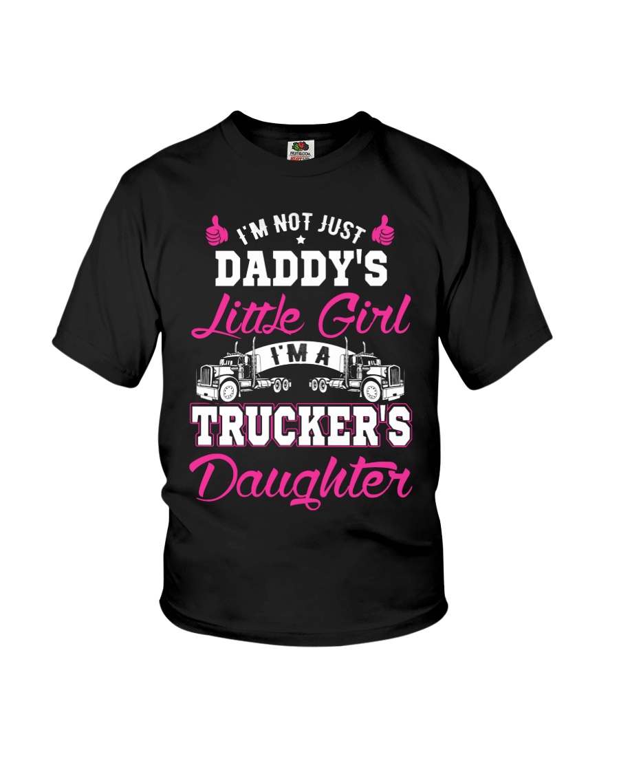 I'm trucker's daughter shirt Youth T-Shirt