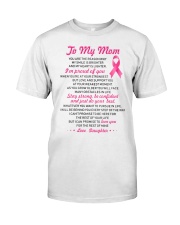 Reason My Smile Brighter Mom Breast Cancer Classic T-Shirt thumbnail