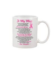 Reason My Smile Brighter Mom Breast Cancer Mug front
