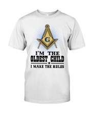 Freemason The Child Rules Classic T-Shirt thumbnail