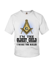 Freemason The Child Rules Youth T-Shirt thumbnail