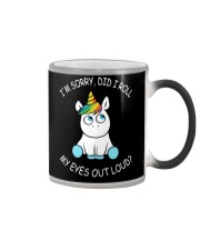 Unicorn Eyes Out Loud Color Changing Mug thumbnail