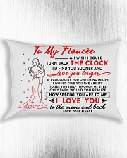 Family Fiancee The Clock The Moon Rectangular Pillowcase aos-pillow-rectangle-front-lifestyle-4