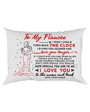 Family Fiancee The Clock The Moon Rectangular Pillowcase back