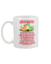 Dinosaur Faithful Partner True Love Boyfriend Mug back