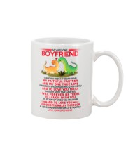 Dinosaur Faithful Partner True Love Boyfriend Mug front