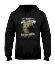Tough To Be Asshole Girlfriend Wolf Hooded Sweatshirt thumbnail