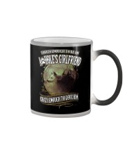 Tough To Be Asshole Girlfriend Wolf Color Changing Mug thumbnail