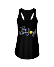 Softball today I choose joy Ladies Flowy Tank thumbnail