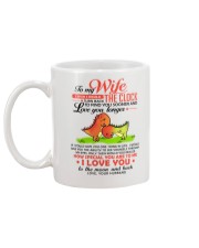 Dinosaur Wife Clock Ability Moon Mug back