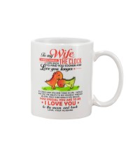 Dinosaur Wife Clock Ability Moon Mug front