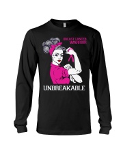 Breast Cancer Warrior Unbreakable Long Sleeve Tee thumbnail