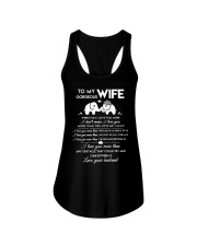 Elephant Wife I Love You More Ladies Flowy Tank thumbnail