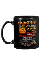 Firefighter The Bond Between Daughter Mom Mug back