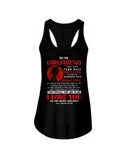 Veteran Girlfriend Clock Ability Moon Ladies Flowy Tank thumbnail