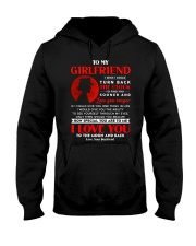 Veteran Girlfriend Clock Ability Moon Hooded Sweatshirt thumbnail