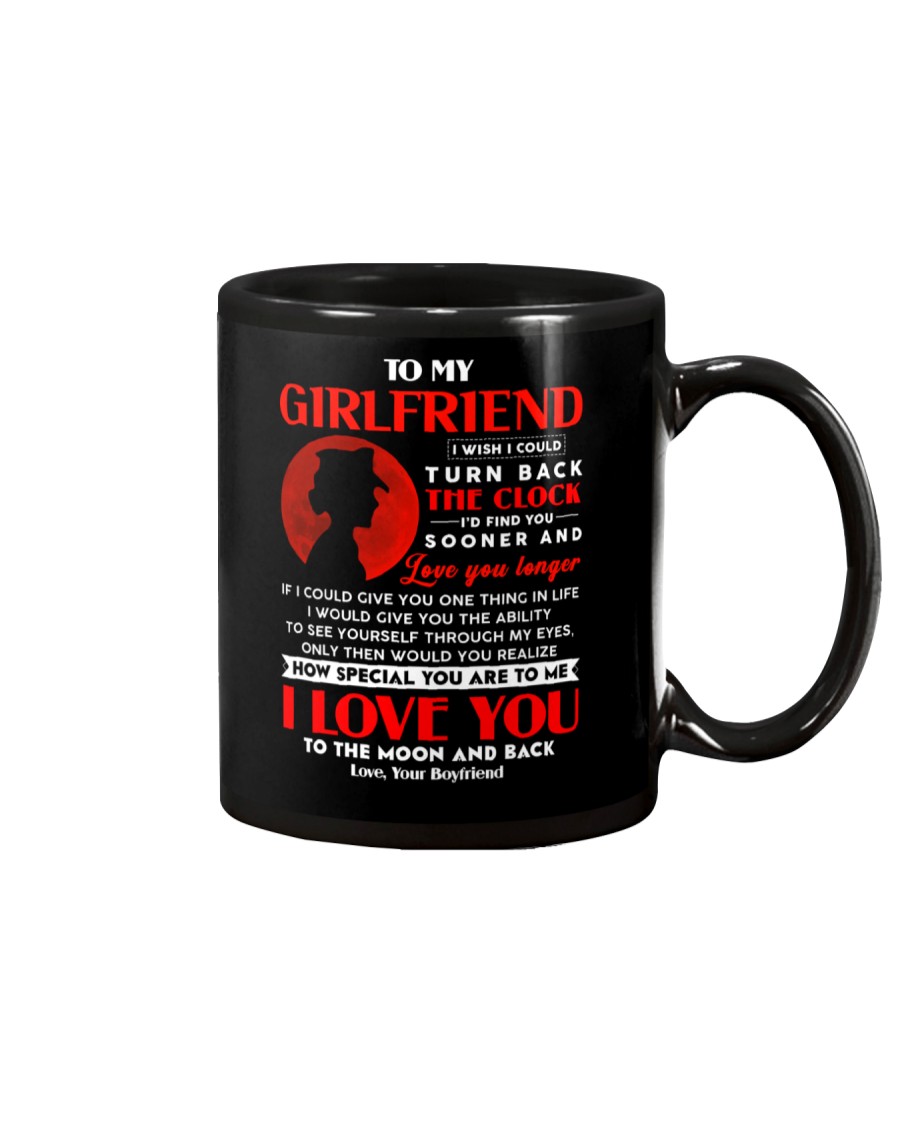 Veteran Girlfriend Clock Ability Moon Mug
